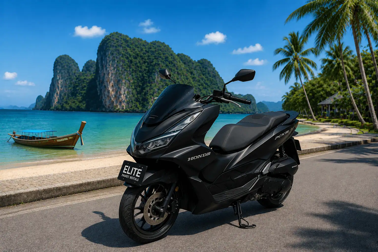 Honda PCX 160 scooter for rent in Phuket