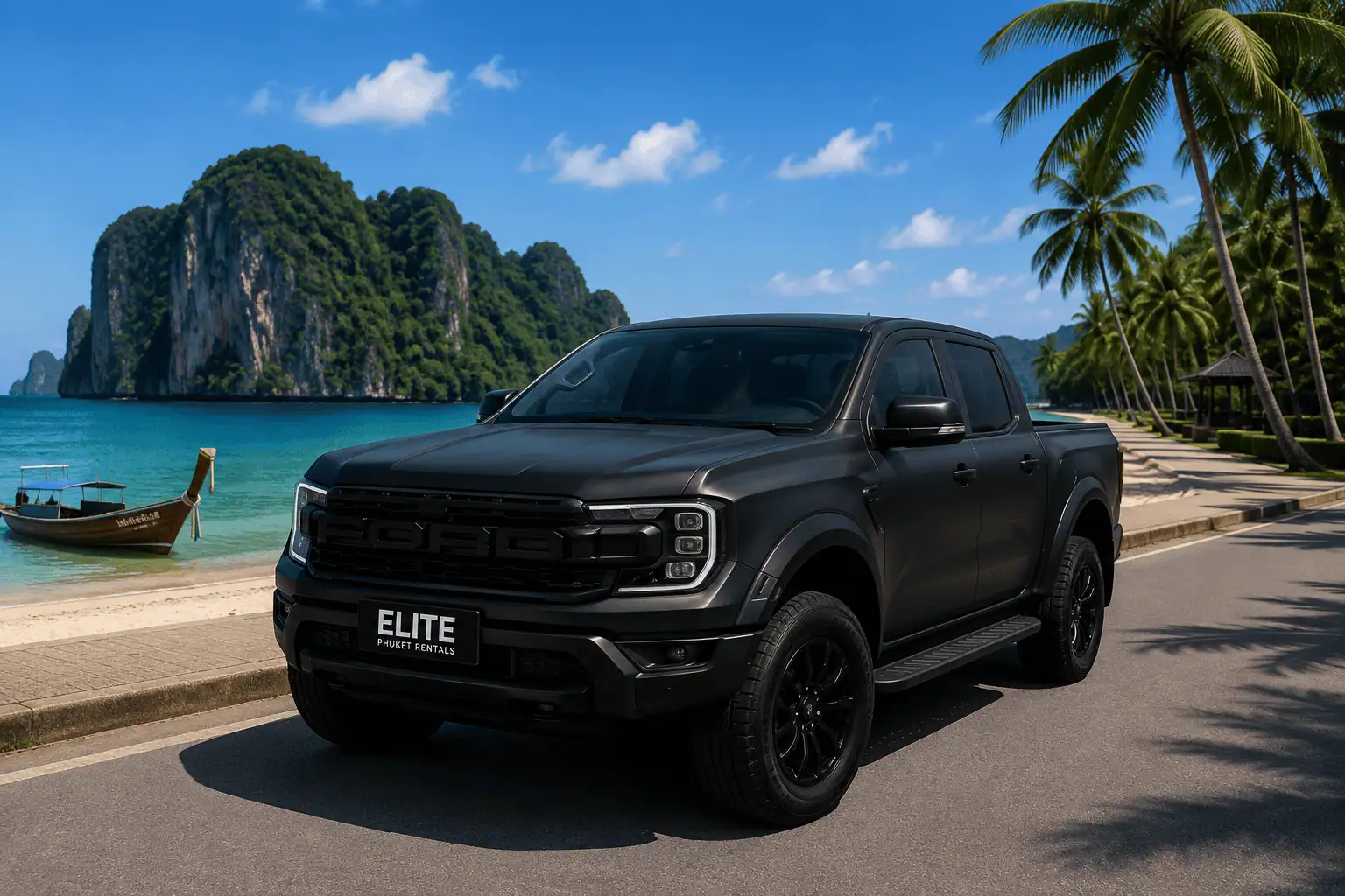 Ford Ranger Raptor for rent in Phuket